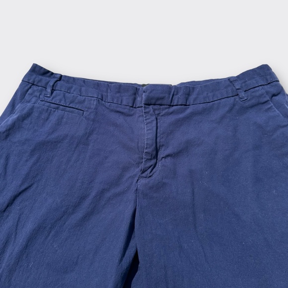 PATAGONIA Stretch All-Wear Shorts 10" Classic Navy Blue Organic Cotton Women 12 - Picture 5 of 9